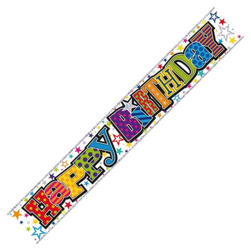 Picture of HAPPY BIRTHDAY BANNER
